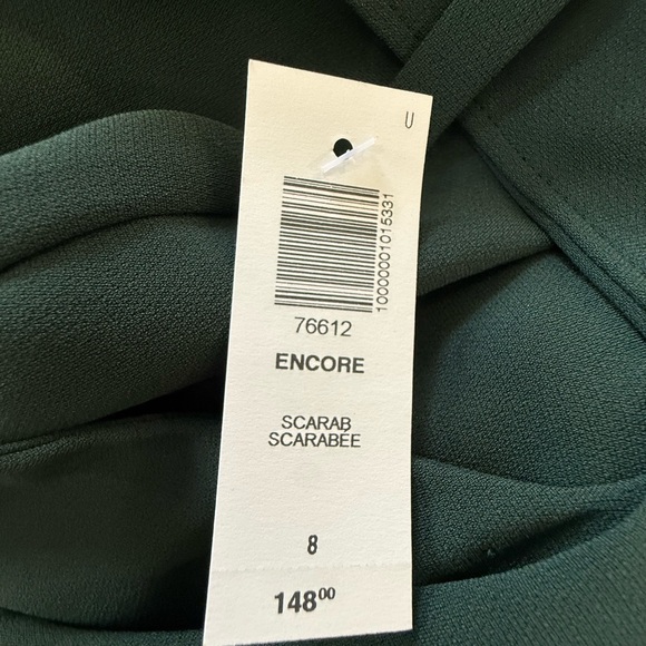 NWT Babaton Encore Pant Scarab Size 8 Belted - Picture 8 of 8